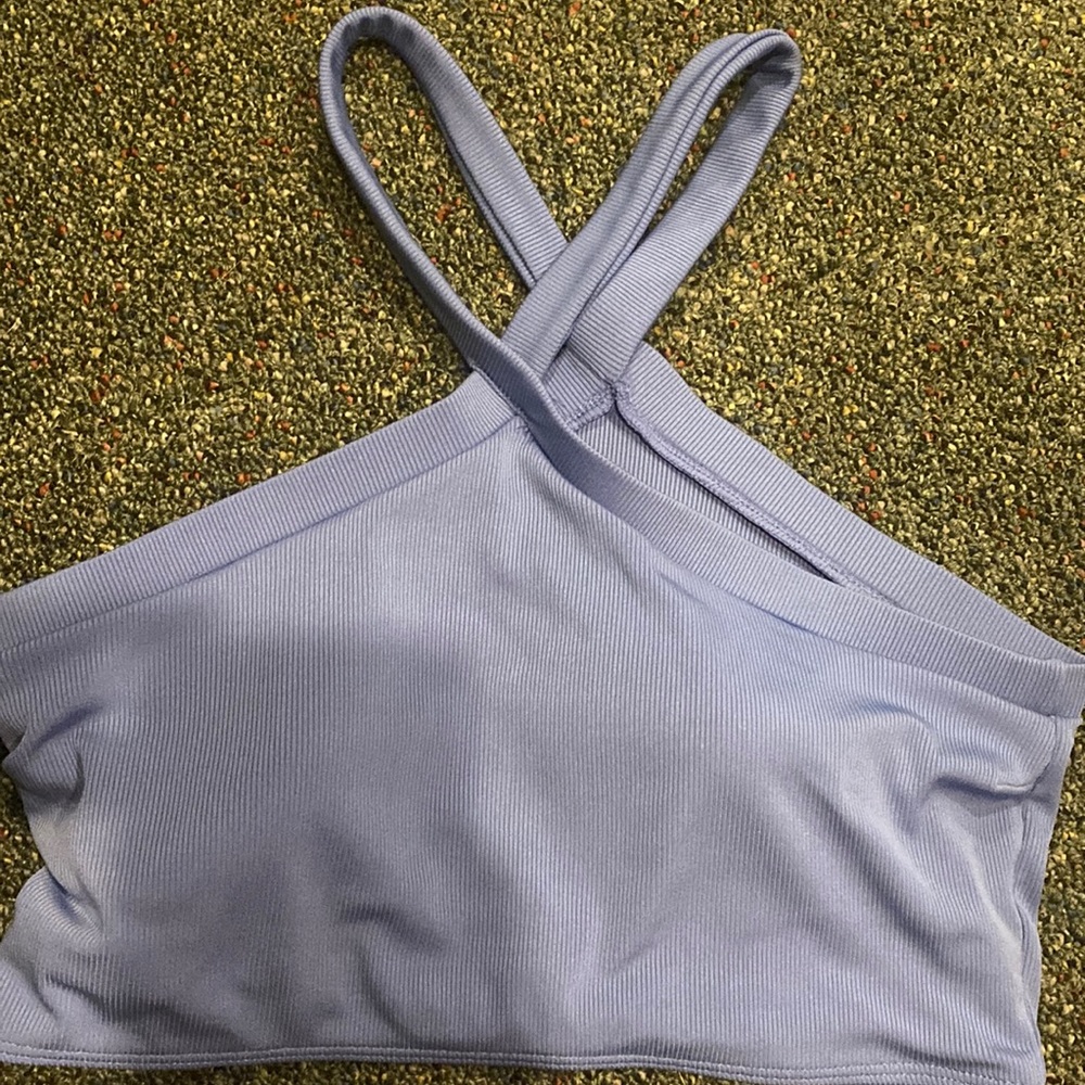 romper halter top bathing suit too large very true to size